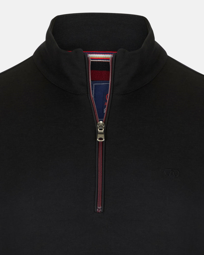 Canada 1/4 Zip Sweatshirt Black