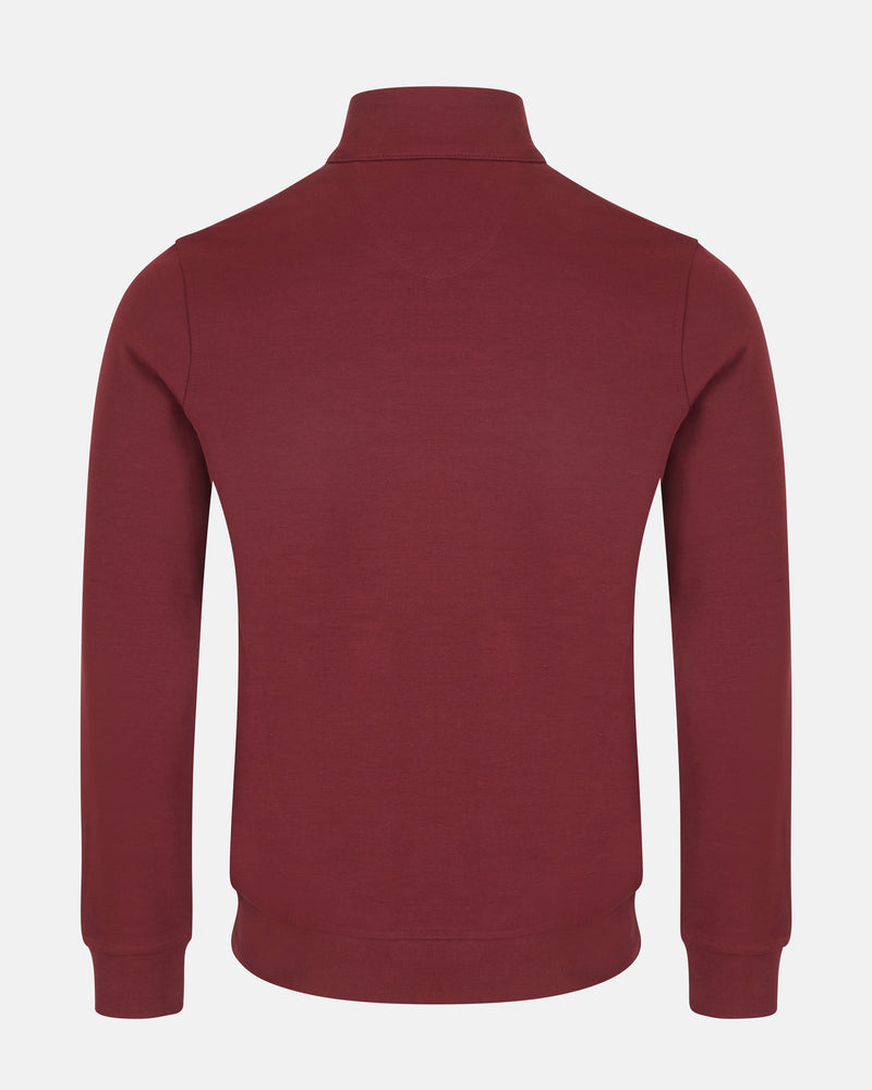 Canada 1/4 Zip Sweatshirt Burg