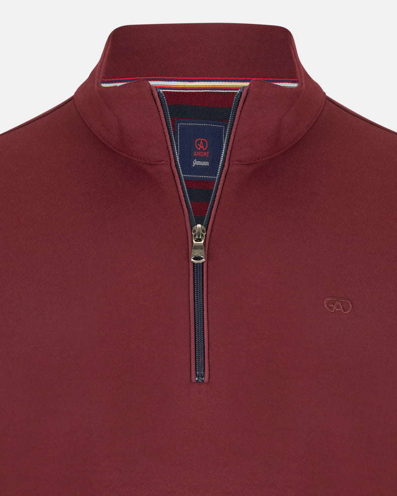 Canada 1/4 Zip Sweatshirt Burg