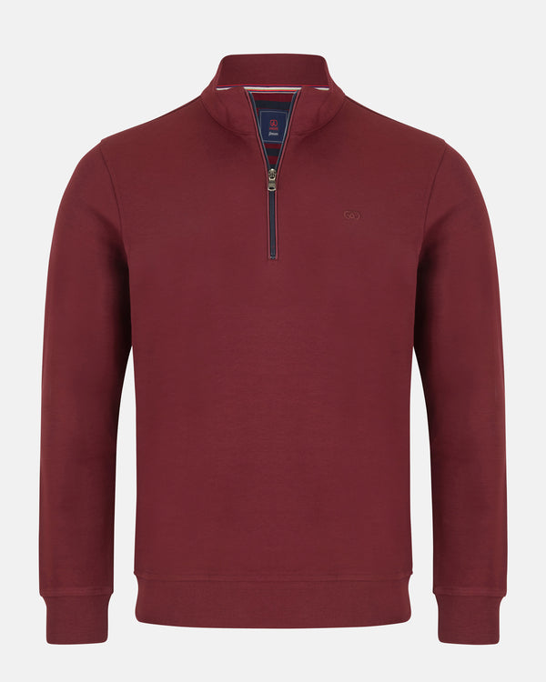 Canada 1/4 Zip Sweatshirt Burg