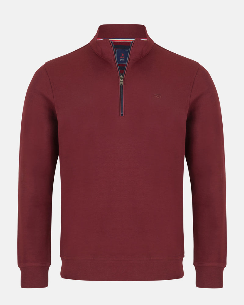 Canada 1/4 Zip Sweatshirt Burg