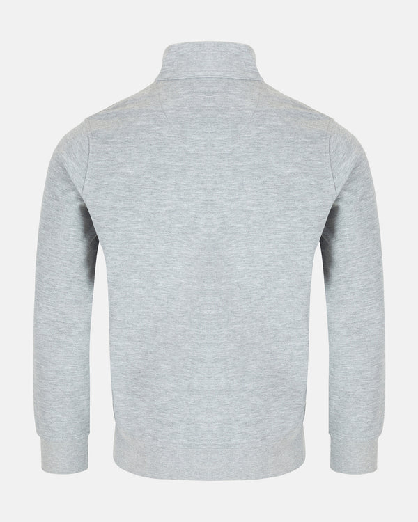 Canada 1/4 Zip Sweatshirt Silver