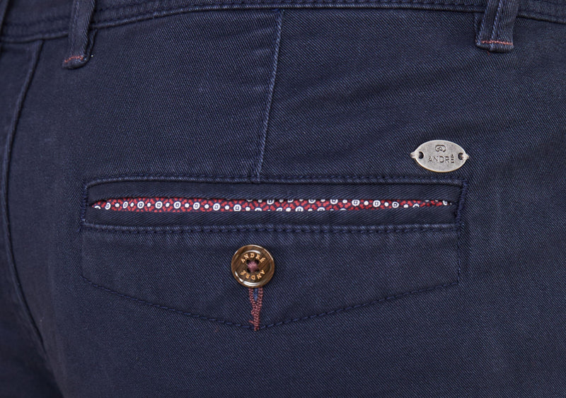 Mane Navy Chinos